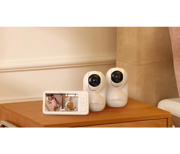 MOMCOZY Niania elektroniczna BM03, 5,5", 1080P FULL HD - 1595007 - zdjęcie 3
